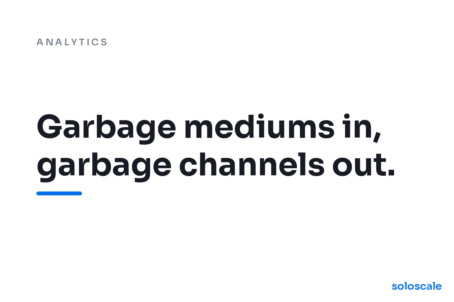Default Channel Grouping illustration